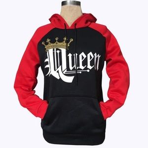 Queen Red/Black Hoodie